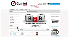 Desktop Screenshot of comtel-brzesko.pl